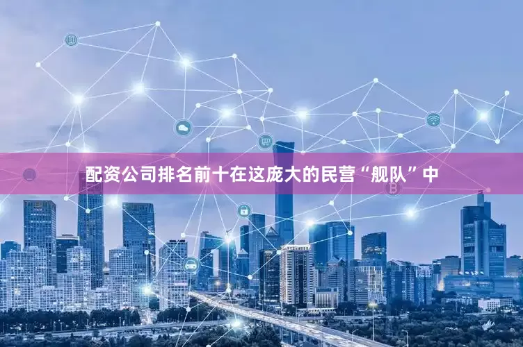 配资公司排名前十在这庞大的民营“舰队”中