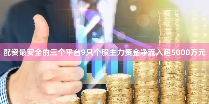 配资最安全的三个平台9只个股主力资金净流入超5000万元