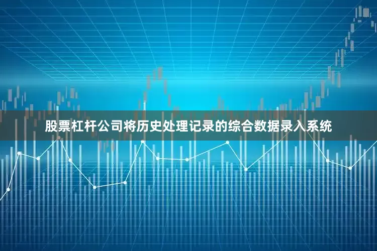股票杠杆公司将历史处理记录的综合数据录入系统